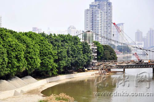 福州江心公園索橋?qū)⒅亟▓@內(nèi)景觀改造全面啟動